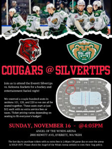 COUGARS @ SILVERTIPS