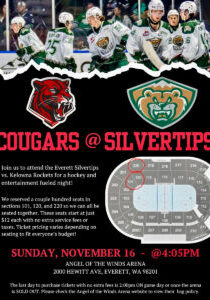 COUGARS @ SILVERTIPS